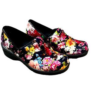 Floral Clogs